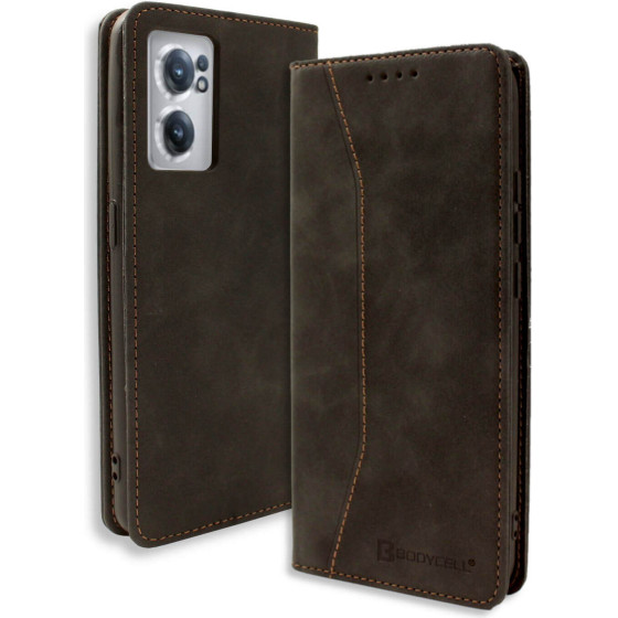 Bodycell Book Case Pu Leather Oneplus Nord CE 2 5G Black - (04-01045)