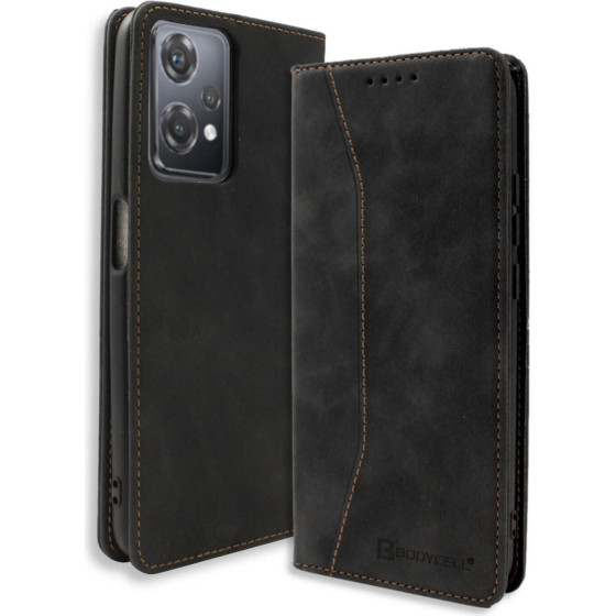Bodycell Book Case Pu Leather Oneplus Nord CE 2 Lite 5G Black - (04-01048)