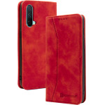 Bodycell Book Case Pu Leather Oneplus Nord CE 5G Red - (04-00400)