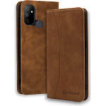 Bodycell Book Case Pu Leather OnePlus Nord N100 Brown - (04-00684)