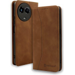 Bodycell Book Case Pu Leather Realme 11 5G/11X Brown - (BB-00012)