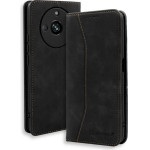 Bodycell Book Case Pu Leather Realme 11 Pro Plus 5G Black - (04-01193)