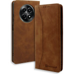 Bodycell Book Case Pu Leather Realme 12 5G/12X 5G Brown - (BB-00109)