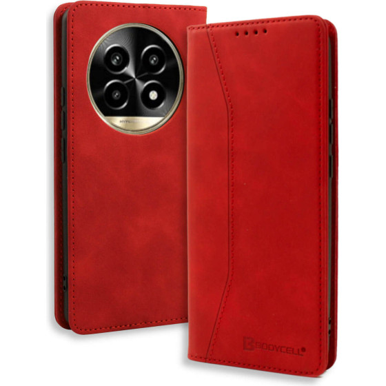Bodycell Book Case Pu Leather Realme 13 Pro 5G/13 Pro Plus 5G Red - (BB-00119)