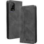 Bodycell Book Case Pu Leather Realme 7 5G Black - (04-00959)