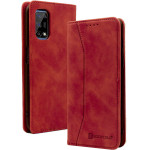 Bodycell Book Case Pu Leather Realme 7 5G Red - (04-00961)