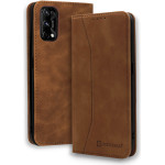 Bodycell Book Case Pu Leather Realme 7 Pro Brown - (04-00690)