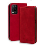 Bodycell Book Case Pu Leather Realme 8 5G Red - (04-00853)