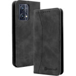 Bodycell Book Case Pu Leather Realme 9 4G/9 Pro Plus 5G Black - (04-00510)
