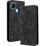 Bodycell Book Case Pu Leather Realme C21 Black - (04-00411)