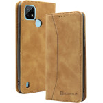 Bodycell Book Case Pu Leather Realme C21 Brown - (04-00410)