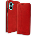 Bodycell Book Case Pu Leather Realme C33 Red - (04-01056)