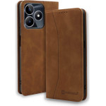 Bodycell Book Case Pu Leather Realme C53/Narzo N53 Brown - (04-01197)