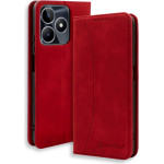 Bodycell Book Case Pu Leather Realme C53/Narzo N53 Red - (04-01198)