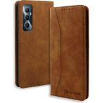 Bodycell Book Case Pu Leather Realme C65 4G Brown - (BB-00124)