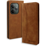 Bodycell Book Case Pu Leather Realme GT 6 5G/GT 6T 5G Brown - (BB-00130)
