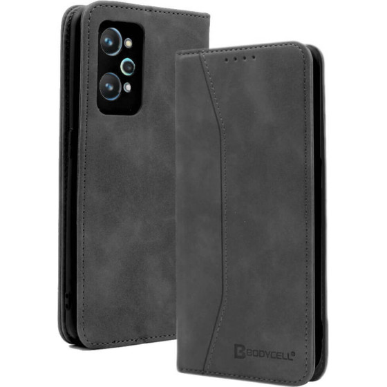 Bodycell Book Case Pu Leather Realme GT Neo 2/GT2 5G Black - (04-00426)