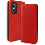 Bodycell Book Case Pu Leather Realme GT Neo 3 5G Red - (04-01065)