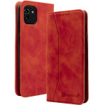 Bodycell Book Case Pu Leather Samsung A03 4G Red - (04-00895)