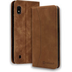 Bodycell Book Case Pu Leather Samsung A10/M10 Brown - (04-00289)