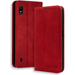 Bodycell Book Case Pu Leather Samsung A10/M10 Red - (04-00288)