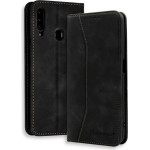 Bodycell Book Case Pu Leather Samsung A20S Black - (04-00297)