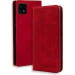 Bodycell Book Case Pu Leather Samsung A22 5G Red - (04-00822)