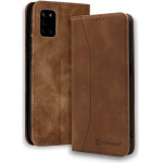Bodycell Book Case Pu Leather Samsung A31 Brown - (04-00309)