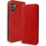 Bodycell Book Case Pu Leather Samsung A35 5G Red - (BB-00068)