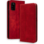 Bodycell Book Case Pu Leather Samsung A41 Red - (04-00318)