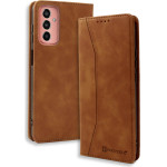 Bodycell Book Case Pu Leather Samsung M13 Brown - (04-01020)