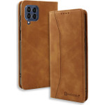 Bodycell Book Case Pu Leather Samsung M53 5G Brown - (04-01029)