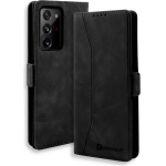 Bodycell Book Case Pu Leather Samsung Note 20 Ultra Black - (04-00377)