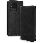 Bodycell Book Case Pu Leather Samsung S20 Ultra Black - (04-00352)