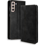 Bodycell Book Case Pu Leather Samsung S21 Plus Black - (04-00387)