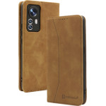 Bodycell Book Case Pu Leather Xiaomi 12 Pro Brown - (04-00565)