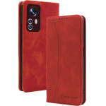Bodycell Book Case Pu Leather Xiaomi 12 Pro Red - (04-00571)