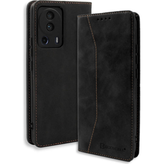 Bodycell Book Case Pu Leather Xiaomi 13 Lite 5G Black - (04-01116)