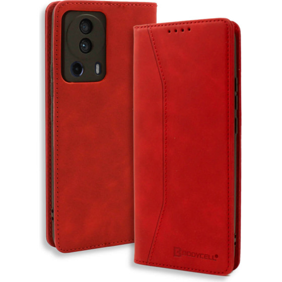 Bodycell Book Case Pu Leather Xiaomi 13 Lite 5G Red - (04-01118)