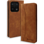 Bodycell Book Case Pu Leather Xiaomi 13 Pro 5G Brown - (04-01114)