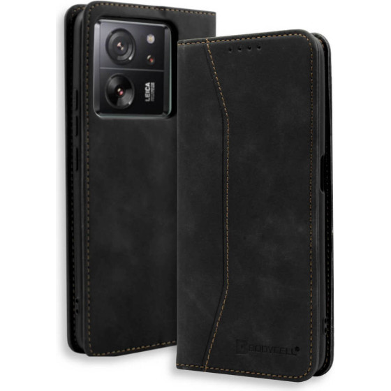 Bodycell Book Case Pu Leather Xiaomi 13T/13T Pro Black - (BB-00060)