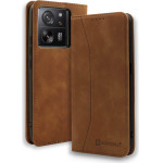 Bodycell Book Case Pu Leather Xiaomi 13T/13T Pro Brown - (BB-00061)