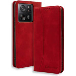 Bodycell Book Case Pu Leather Xiaomi 13T/13T Pro Red - (BB-00062)