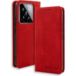 Bodycell Book Case Pu Leather Xiaomi 14 Pro Red - (BB-00038)