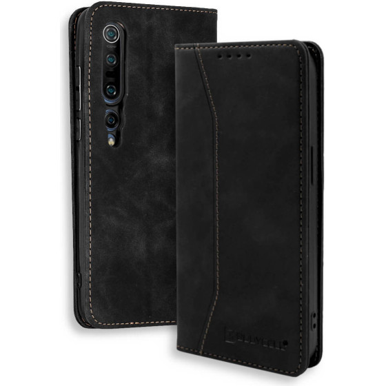 Bodycell Book Case Pu Leather Xiaomi Mi 10/Mi 10 Pro Black - (04-00482)
