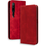 Bodycell Book Case Pu Leather Xiaomi Mi 10/Mi 10 Pro Red - (04-00483)