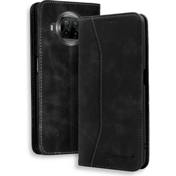 Bodycell Book Case Pu Leather Xiaomi Mi 10T Lite Black - (04-00646)