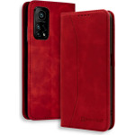 Bodycell Book Case Pu Leather Xiaomi Mi 10T/10T Pro Red - (04-00493)