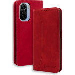 Bodycell Book Case Pu Leather Xiaomi Mi 11i Red - (04-00859)