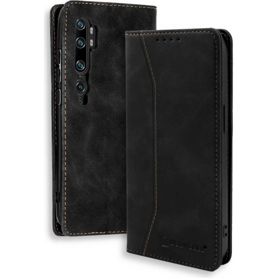 Bodycell Book Case Pu Leather Xiaomi Mi Note 10/10 Pro Black - (04-00497)